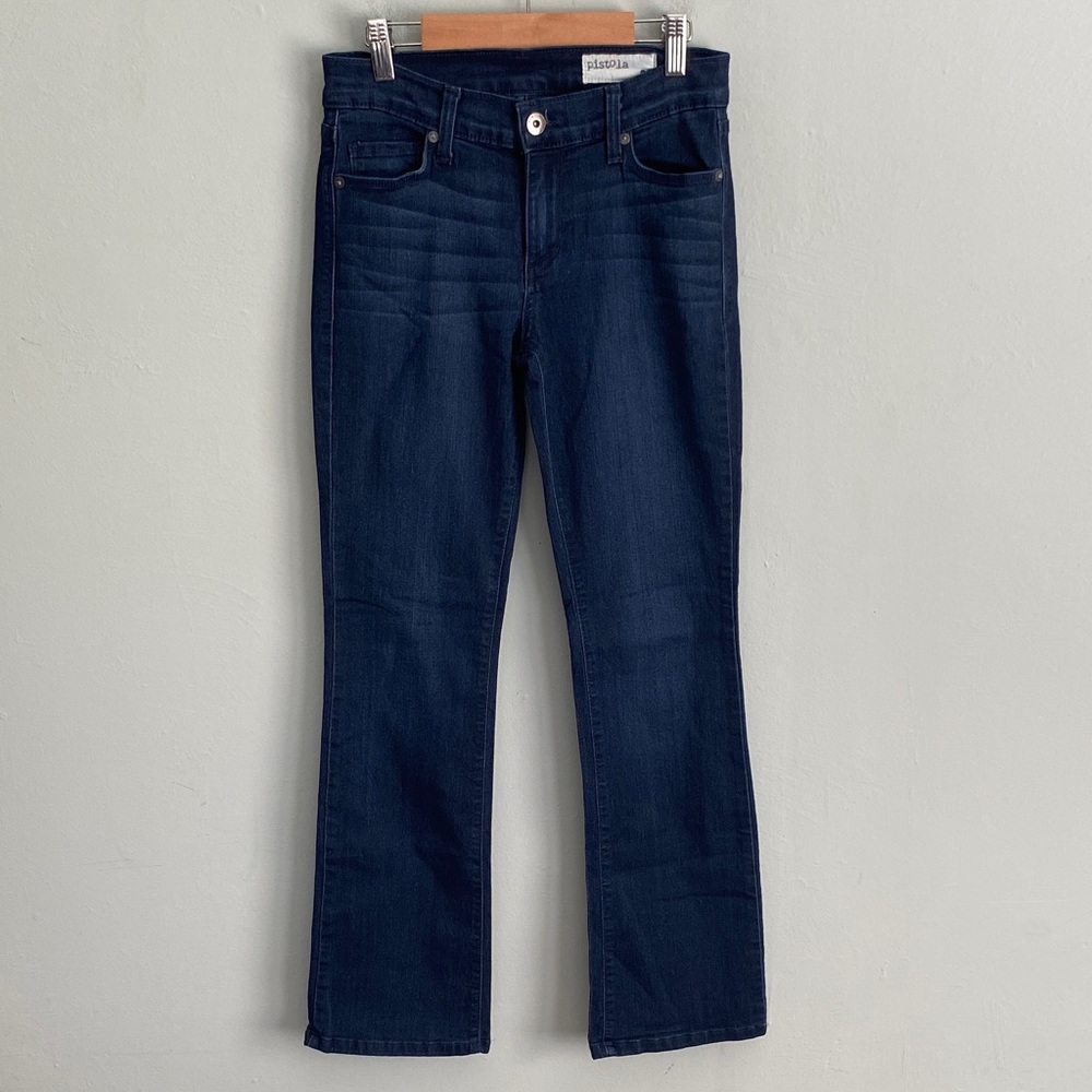 Pistola Women’s Dark Wash Blue Boot Cut Jeans Size 26